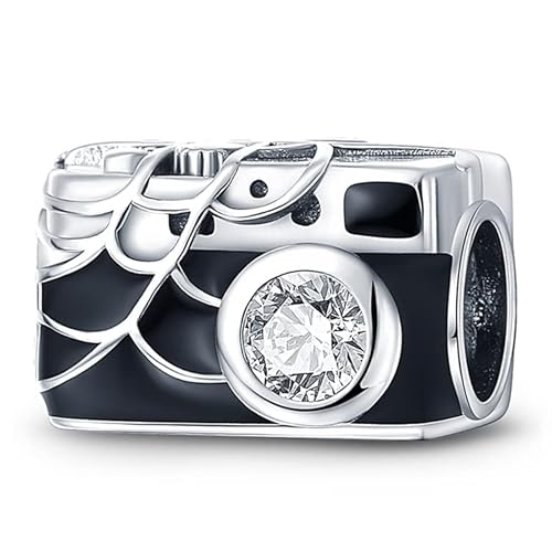 CQWVB Charm Anhänger Damen 925 Sterling Silber für Armband Charms Beads passend für Pandora Armband und Halskette, Kompatibel mit Europäischen Armbänder für Frauen Mädchen Z4 von CQWVB