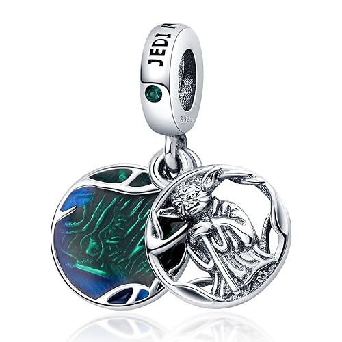 CQWVB Charm Anhänger Damen 925 Sterling Silber für Armband Charms Beads passend für Pandora Armband und Halskette, Kompatibel mit Europäischen Armbänder für Frauen Mädchen Z4 von CQWVB