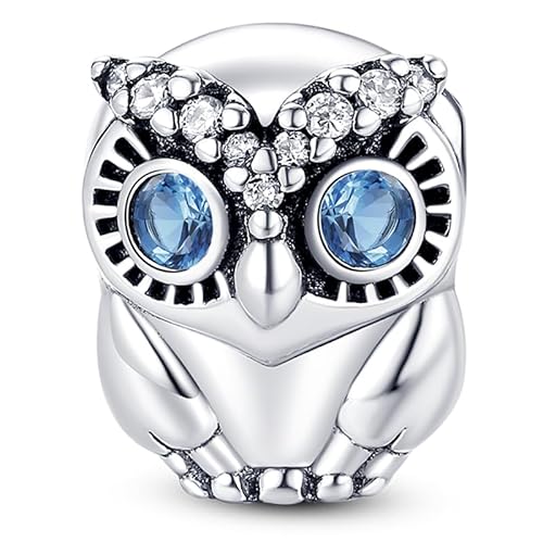 CQWVB Charm Anhänger Damen 925 Sterling Silber für Armband Charms Beads passend für Pandora Armband und Halskette, Kompatibel mit Europäischen Armbänder für Frauen Mädchen von CQWVB