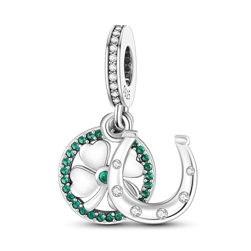 CQWVB Charm Anhänger Damen 925 Sterling Silber für Armband Charms Beads passend für Pandora Armband und Halskette, Kompatibel mit Europäischen Armbänder für Frauen Mädchen von CQWVB