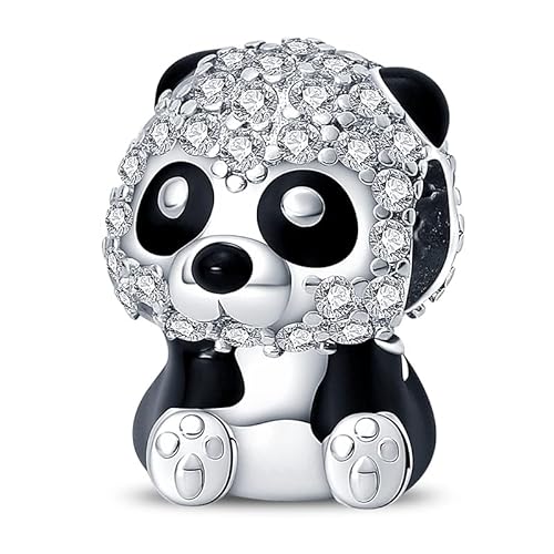 CQWVB Charm Anhänger Damen 925 Sterling Silber für Armband Charms Beads passend für Pandora Armband und Halskette, Kompatibel mit Europäischen Armbänder für Frauen Mädchen von CQWVB