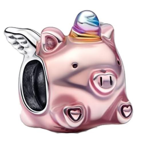 CQWVB Charm Anhänger Damen 925 Sterling Silber für Armband Charms Beads passend für Pandora Armband und Halskette, Kompatibel mit Europäischen Armbänder für Frauen Mädchen von CQWVB