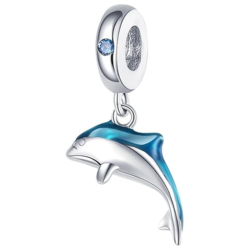 CQWVB Charm Anhänger Damen 925 Sterling Silber für Armband Charms Beads passend für Pandora Armband und Halskette, Kompatibel mit Europäischen Armbänder für Frauen Mädchen von CQWVB