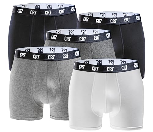 CR7 - 5er Pack Boxershorts Trunk Herren - by Cristiano Ronaldo - CR7-Mix - Gr. M CR7 - 5er Pack Boxershorts Trunk Herren - by Cristiano Ronaldo - CR7-Mix - Gr. M von CR7
