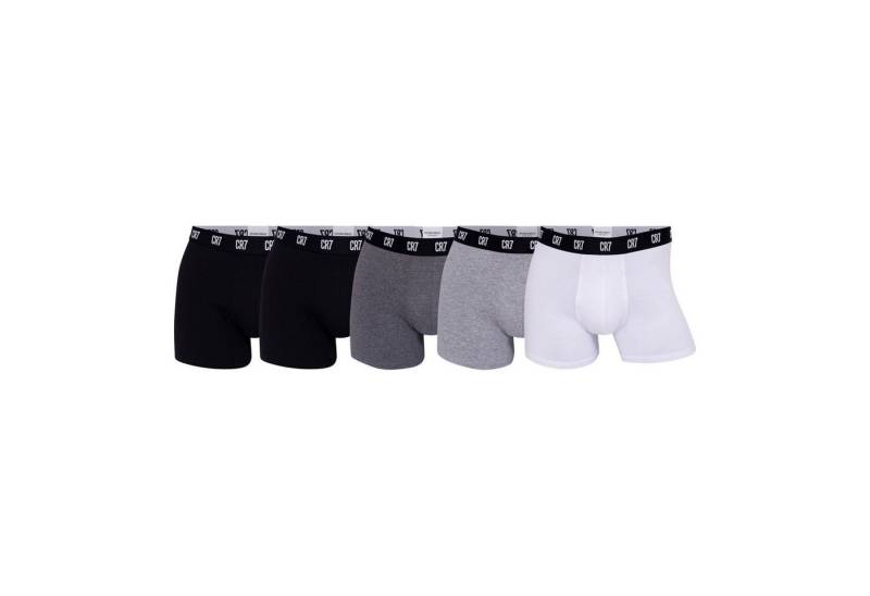CR7 Boxer Herren Boxershort 5er Pack Baumwolle (Packung, 5er Pack) von CR7