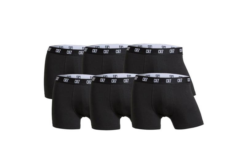CR7 Boxer Herren Boxershort 6er Pack Baumwolle (Packung, 6er Pack) von CR7