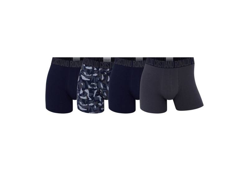 CR7 Boxer Herren Boxershort 4er Pack Baumwolle (Packung, 4er Pack) von CR7