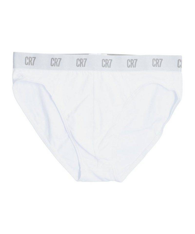 CR7 Boxershorts CR7 Basic Underwear Brief 3er Pack Boxershort Weiß default von CR7