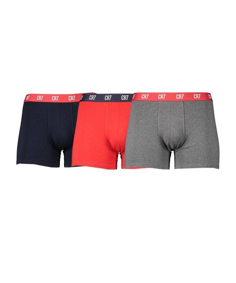 CR7 Boxershorts CR7 Basic Aop Boxershort 3er Pack default von CR7