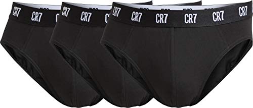 CR7 Christiano Ronaldo Slips 3er Pack Black 2XL von CR7