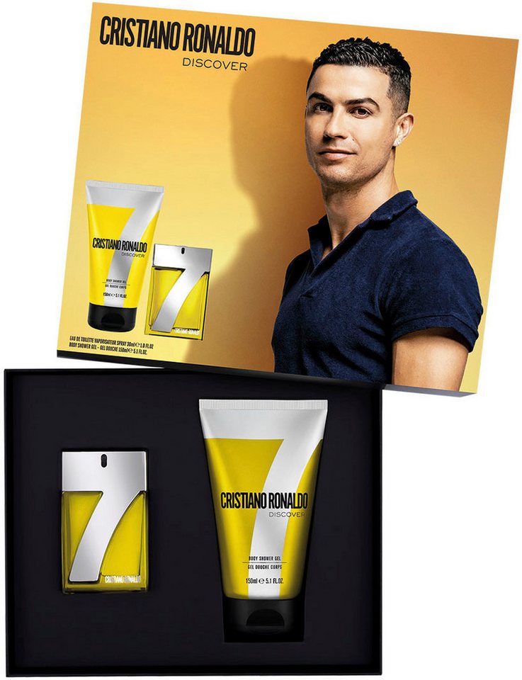 CR7 Duft-Set Christiano Ronaldo CR7 Discover, 2-tlg., Eau de Toilette und Duschgel von CR7