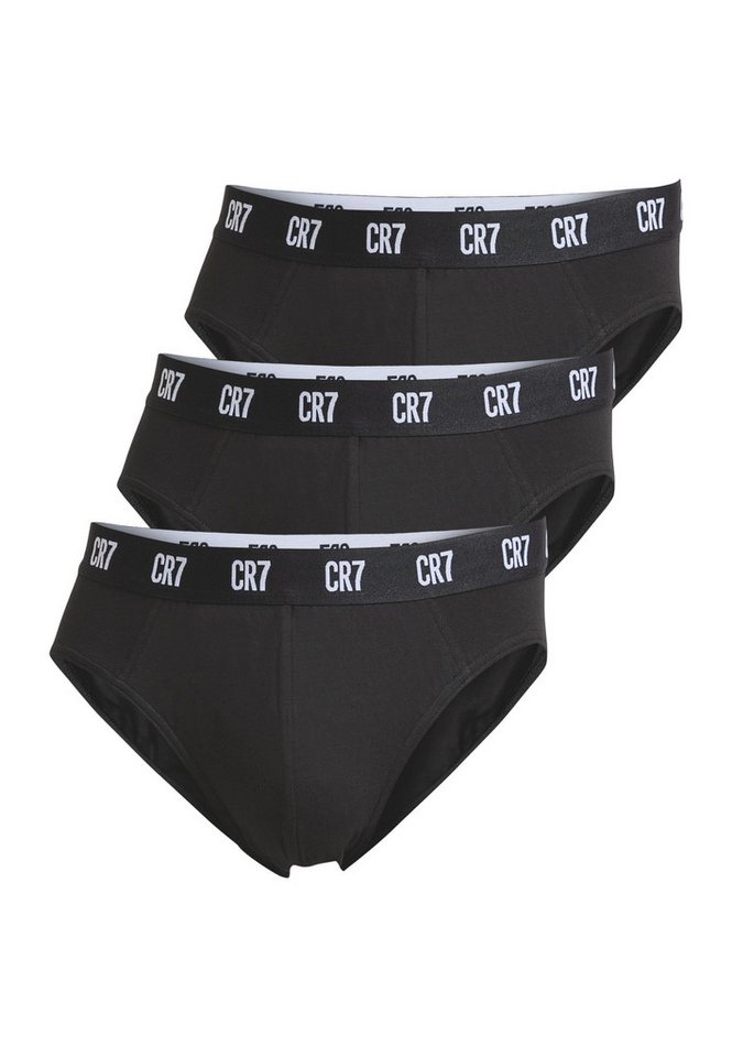 CR7 Pyjama CR7 Basic, Brief, 3-pack Logo-Elastikbund von CR7