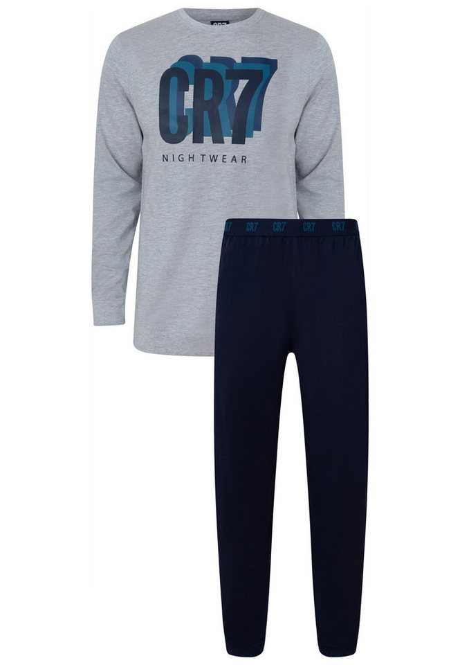 CR7 Pyjama CR7 Mens pyjamas Auffälliges Multicolor-Design von CR7