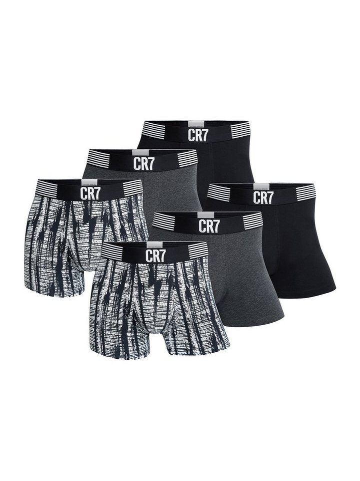 CR7 Retro Boxer Basic Print (6-St) von CR7