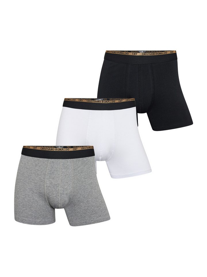 CR7 Retro Pants Anniversary Edition (3-St) Trunks sportlich perfekte Passform von CR7