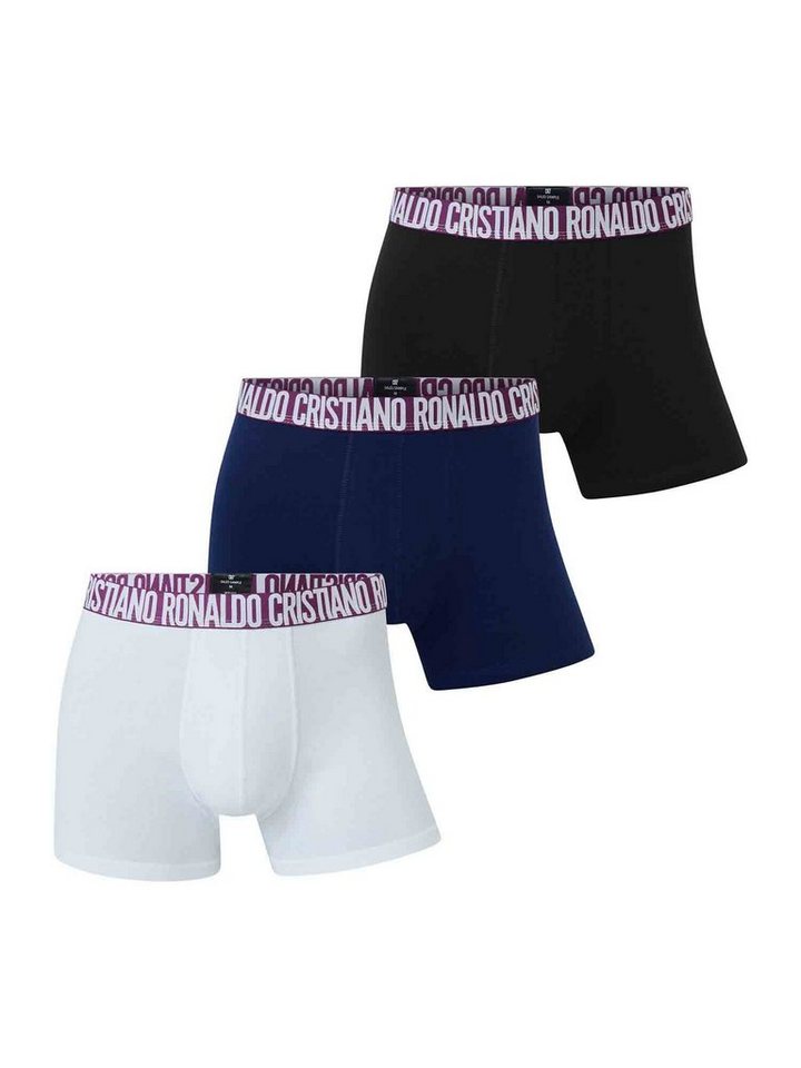 CR7 Retro Pants Herren Männer Boxershorts Retro Pants Trunks Multipack (3-St) von CR7