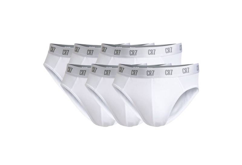 CR7 Slip Herren Slip 6er Pack Baumwolle (Packung, 6er Pack) von CR7