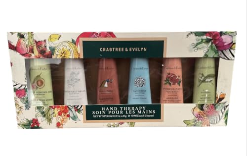 Crabtree & Evelyn 6-teiliges Geschenkset für Handtherapie von CRABTREE & EVELYN