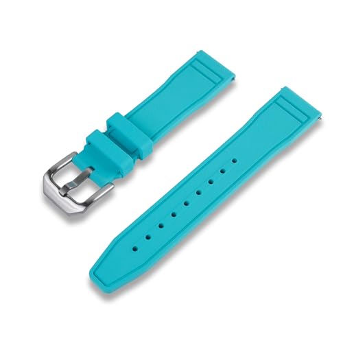 CRAFTER BLUE UX07 Uhrenarmband mit geradem Ende, FKM, Gummi, Ersatzband für alle 20 mm/21 mm/22 mm breiten Bandanstoß-Uhren, 22 mm, Kein Edelstein CRAFTER BLUE UX07 Uhrenarmband mit geradem Ende, FKM, Gummi, Ersatzband für alle 20 mm/21 mm/22 mm breiten Bandanstoß-Uhren, 22 mm, Kein Edelstein von CRAFTER BLUE