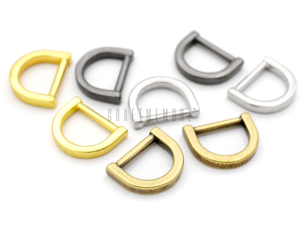 25Er Pack 1/2 "D-Ring Zubehör Metall Hufeisen Form Dee Ring Für Zip Puller Gürtel Taschen Lanyard Leder Handwerk 25Er Pack 1/2 "D-Ring Zubehör Metall Hufeisen Form Dee Ring Für Zip Puller Gürtel Taschen Lanyard Leder Handwerk von CRAFTMESTUDIO