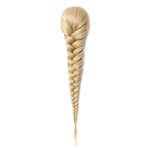 Pferdeschwanz-Verlängerung 15 Zoll Kunsthaar Kordelzug Zöpfe Pferdeschwänze Chignon Fischschwanz Pferdeschwanz Verlängerung Haarteil für Frauen (Color : 5, Size : 15inches) von CRAGCO