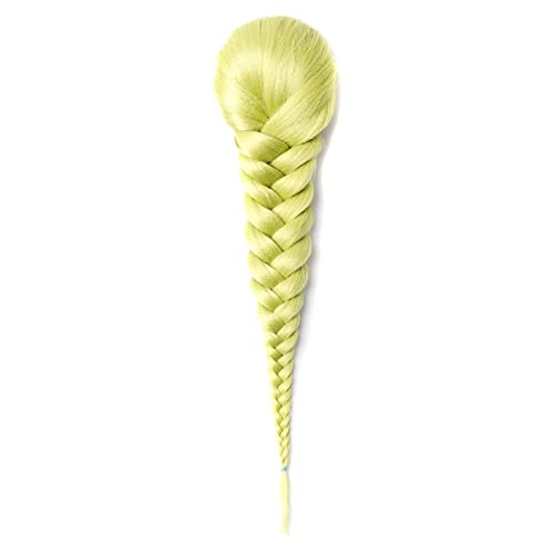 Pferdeschwanz-Verlängerung 15 Zoll Kunsthaar Kordelzug Zöpfe Pferdeschwänze Chignon Fischschwanz Pferdeschwanz Verlängerung Haarteil für Frauen (Color : 8, Size : 15inches) von CRAGCO