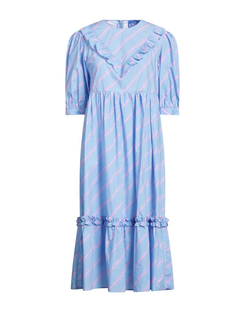 CRĀS Midi-kleid Damen Hellblau von CRĀS