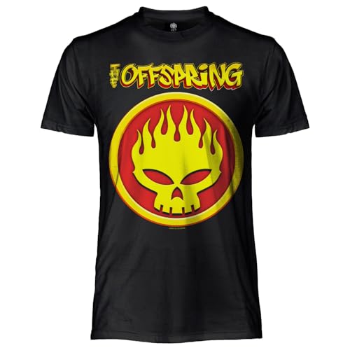 CRAZY FOR ROCK The Offspring Herren-T-Shirt aus Baumwolle, weiches und atmungsaktives schwarzes T-Shirt, für Herren mit originellem und strapazierfähigem Druck, Unisex für Erwachsene und Jungen CRAZY FOR ROCK The Offspring Herren-T-Shirt aus Baumwolle, weiches und atmungsaktives schwarzes T-Shirt, für Herren mit originellem und strapazierfähigem Druck, Unisex für Erwachsene und Jungen von CRAZY FOR ROCK
