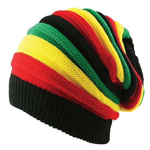 CRAZY LIZARD Rasta Reggae Strickmütze 3 Stripes von CRAZY LIZARD