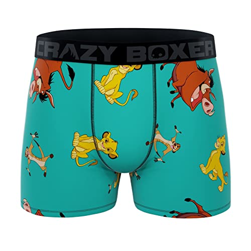 Herren Boxershorts - Disney König der Löwen - Timon & Pumbaa, löwe, Medium Herren Boxershorts - Disney König der Löwen - Timon & Pumbaa, löwe, Medium von CRAZYBOXER