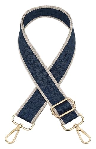 Verstellbarer Schultertaschengurt, Geldbörsengurt, Ersatztaschengurt for Umhängetaschen, Handtaschengurt for Damen, verstellbare Gürteltaschen, Ersatztaschengurte(Peacock Blue) von CRCRC