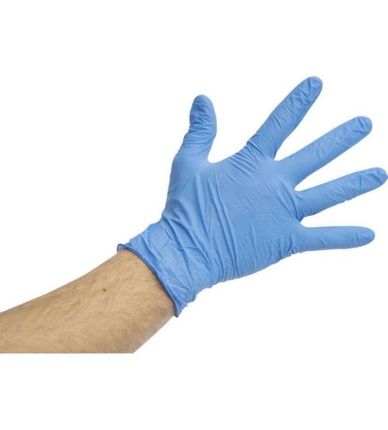 CRD Light Einweghandschuhe 100x Nitril Handschuhe Einweghandschuhe Latexfrei Einmalhandschuhe L (Packung) Latexfrei Arbeitshandschuhe Nitril Einweg von CRD Light