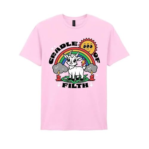 Cradle of Filth Cradle of Fun Männer T-Shirt rosa XL 100% Baumwolle Band-Merch, Bands von CREADLE OF FILTH