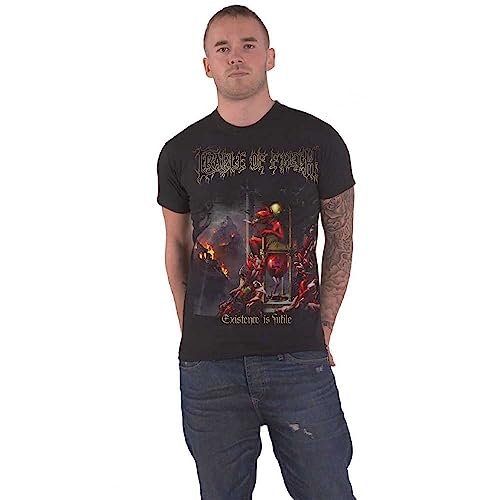 Cradle of Filth T Shirt Existence is Futile Band Logo Nue offiziell Herren L von CREADLE OF FILTH