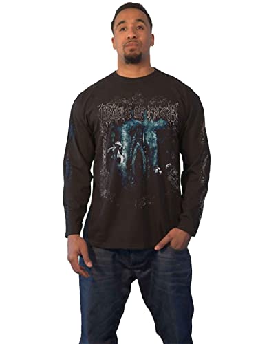 Cradle of Filth T Shirt Gilded Band Logo Nue offiziell Herren Schwarz Long von CREADLE OF FILTH