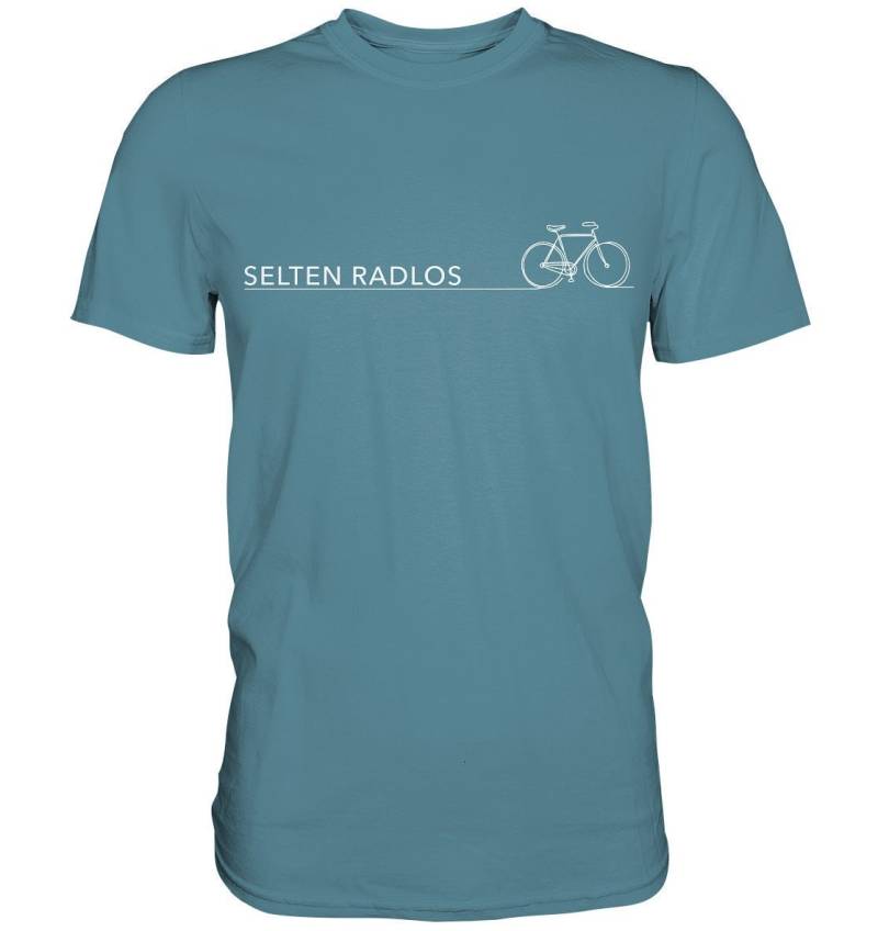 Fahrrad Spruch Selten Radlos Radfahren Bike Sport - Premium Shirt von CREAREat