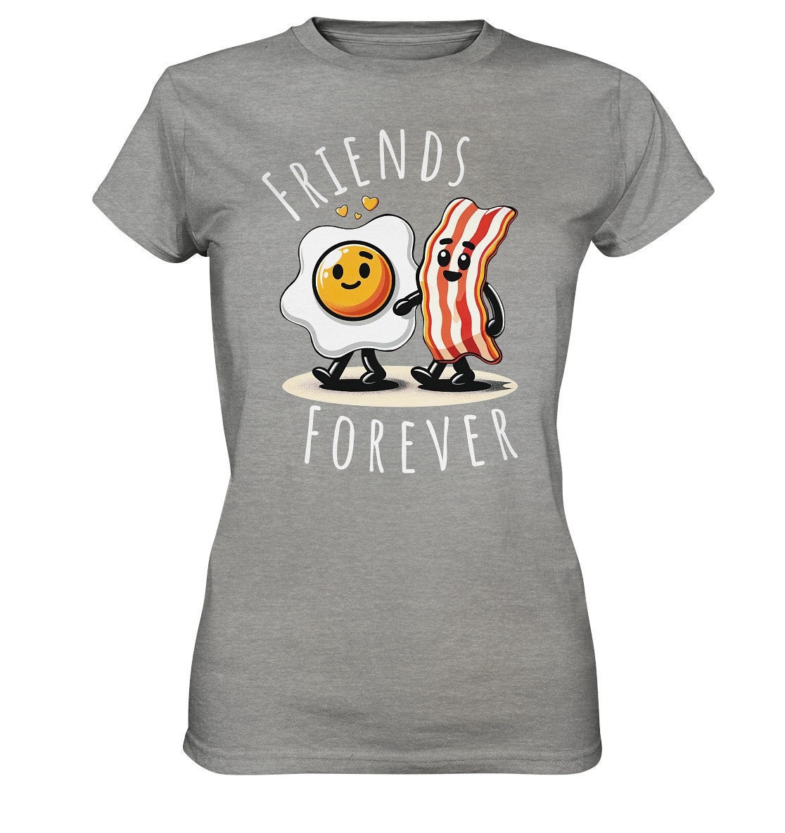 Ham & Eggs, Friends For Ever - Damen Premium Shirt von CREAREat