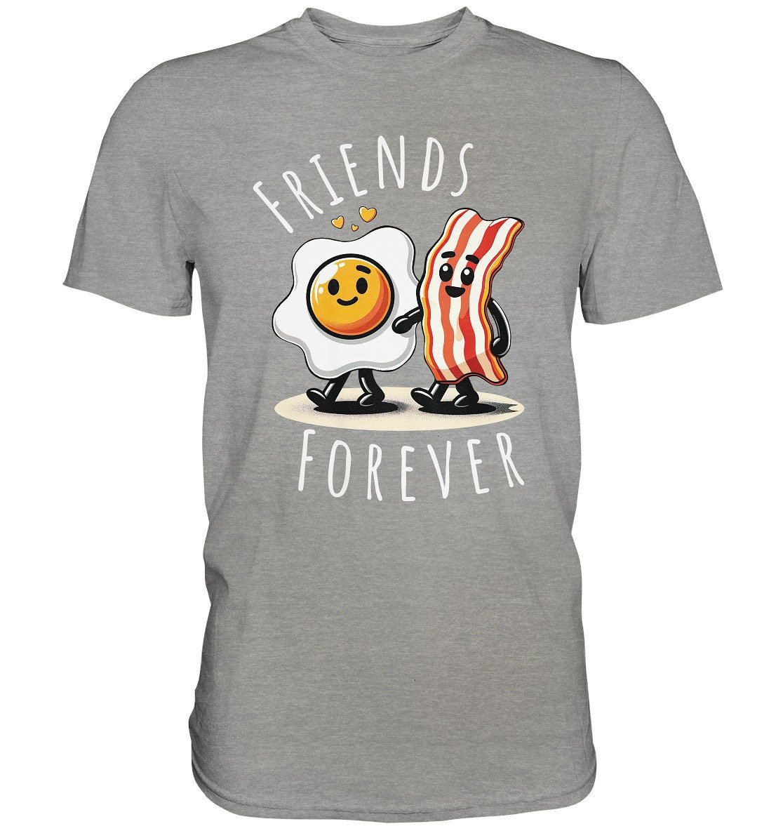 Ham & Eggs, Friends For Ever - Premium Shirt Herren Unisex von CREAREat