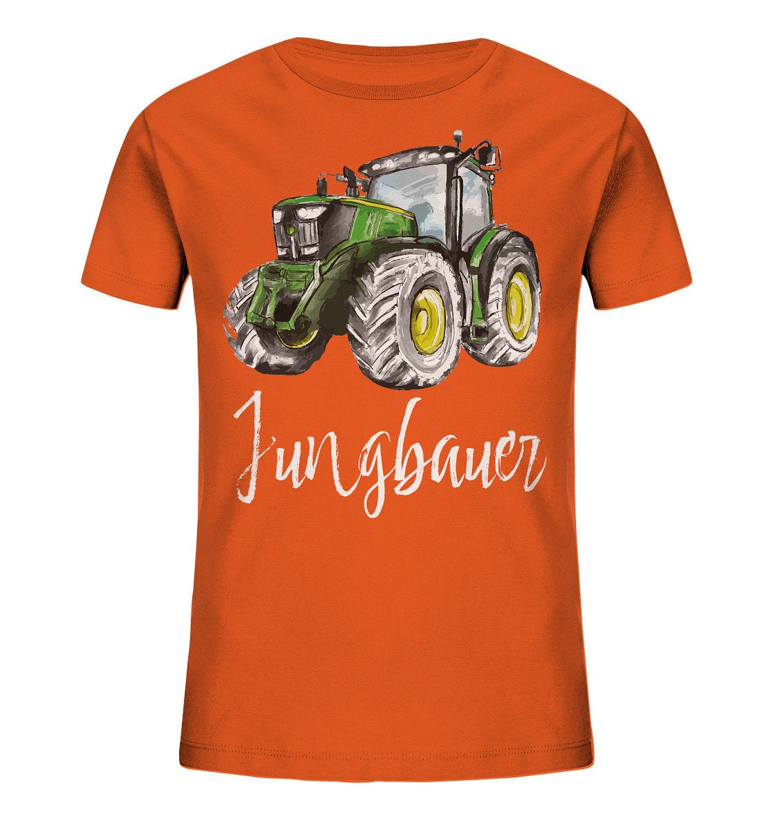 Jungbauer - Nachwuchs Bauer, Baby, Geschenk Traktor Kids Organic Shirt von CREAREat