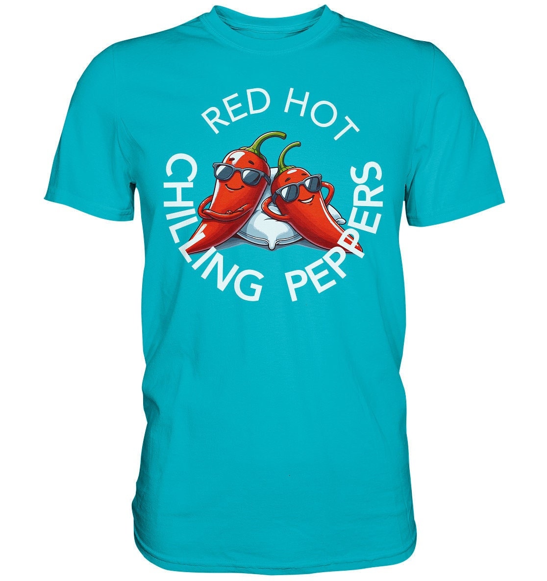 Red Hot Chilling Peppers, Chili - Premium Shirt von CREAREat