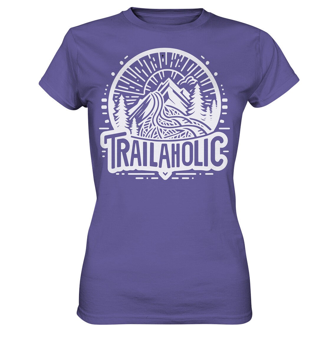 Trailaholic Trailrunning Laufen Laufsport Sport - Ladies Premium Shirt von CREAREat