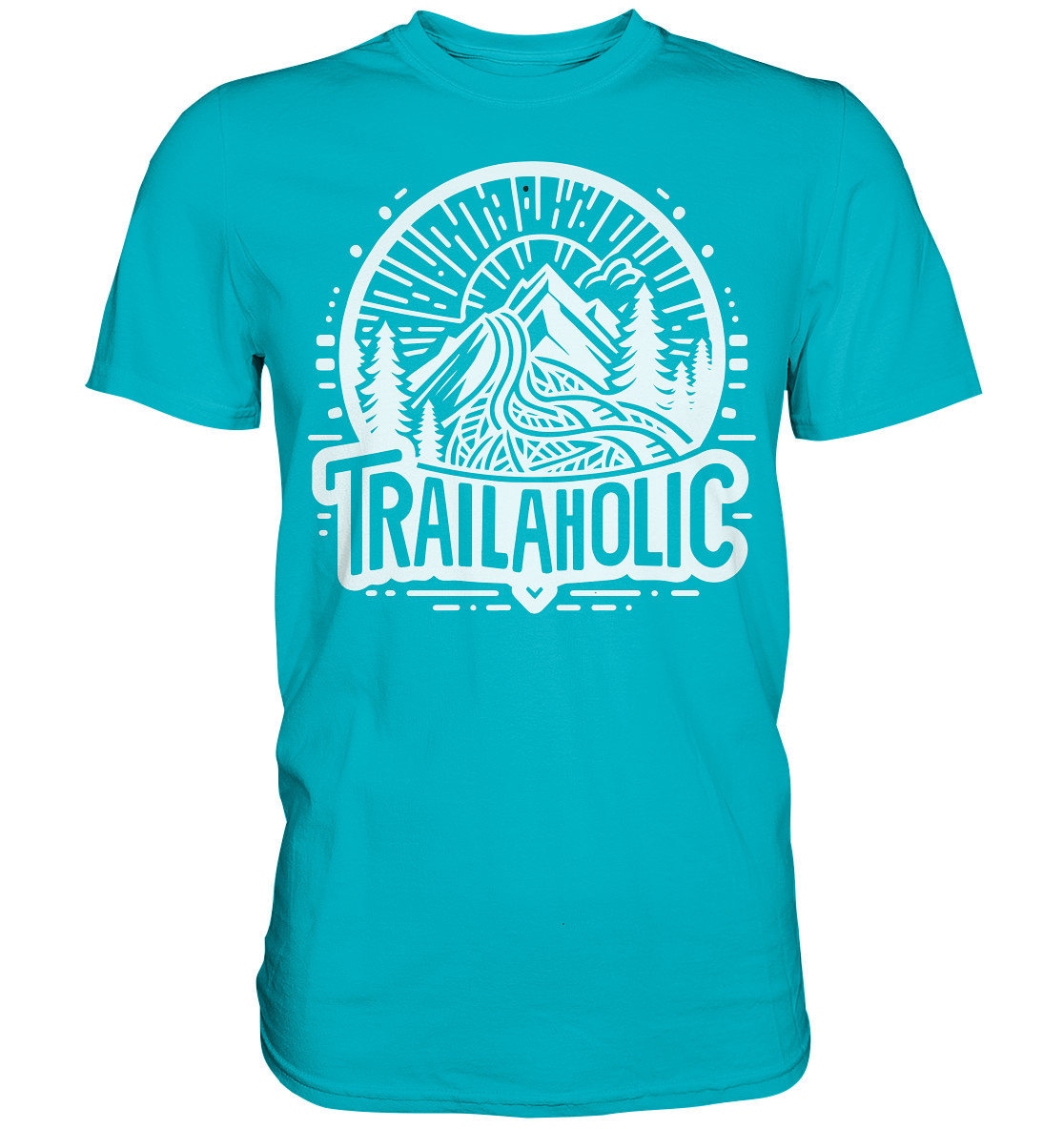 Trailaholic Trailrunning Laufen Laufsport Sport - Premium Shirt von CREAREat