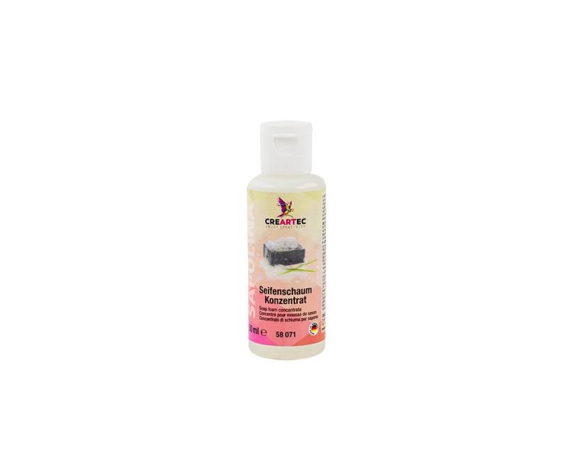 CREARTEC Seifen-Set Sapolina Seifenschaum-Konzentrat - 50 ml - für schäumende Seifen, Zubehör zur Seifenherstellung - für schaumigen Spaß - Made in Germany von CREARTEC