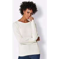 Witt Weiden Damen Baumwoll-Pullover ecru von CREATION L PREMIUM