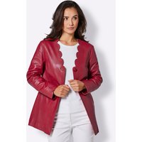 Witt Weiden Damen Lammnappa-Lederblazer erdbeere von CREATION L PREMIUM