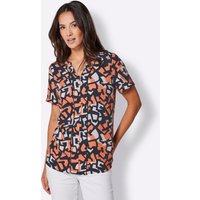 Witt Weiden Damen Lyocell-Bluse papaya-ecru von CREATION L PREMIUM