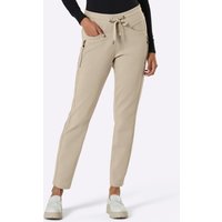 Witt Weiden Damen Modal-Polyester-Joggpant sand von CREATION L PREMIUM