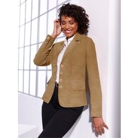 Witt Weiden Damen Ziegenvelours-Lederblazer camel von CREATION L PREMIUM