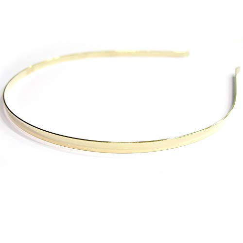 Haarreifen, Metall, goldfarben, 5 mm Haarreifen, Metall, goldfarben, 5 mm von CREATIVE CORNER
