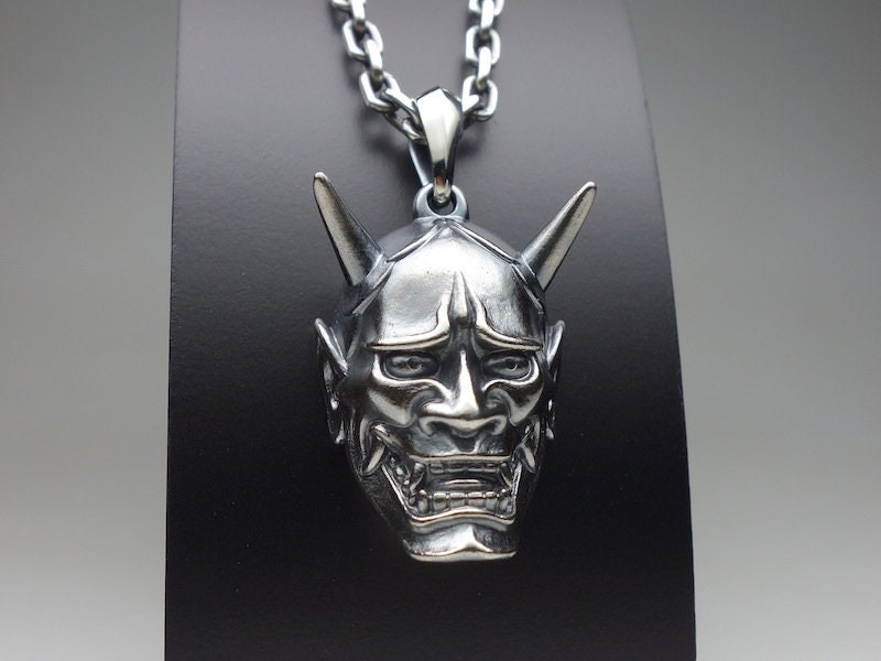 Horiyoshi 3 X Creep Collaboration Anhänger "Hannya" Halskette - Silber 925 Horiyoshi 3 X Creep Collaboration Anhänger "Hannya" Halskette - Silber 925 von CREEPJP